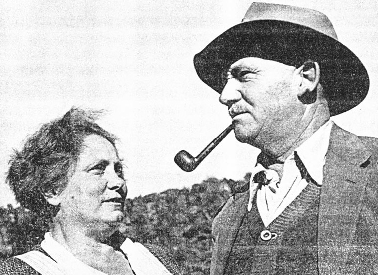 Margarethe and Friedrich von Flotow